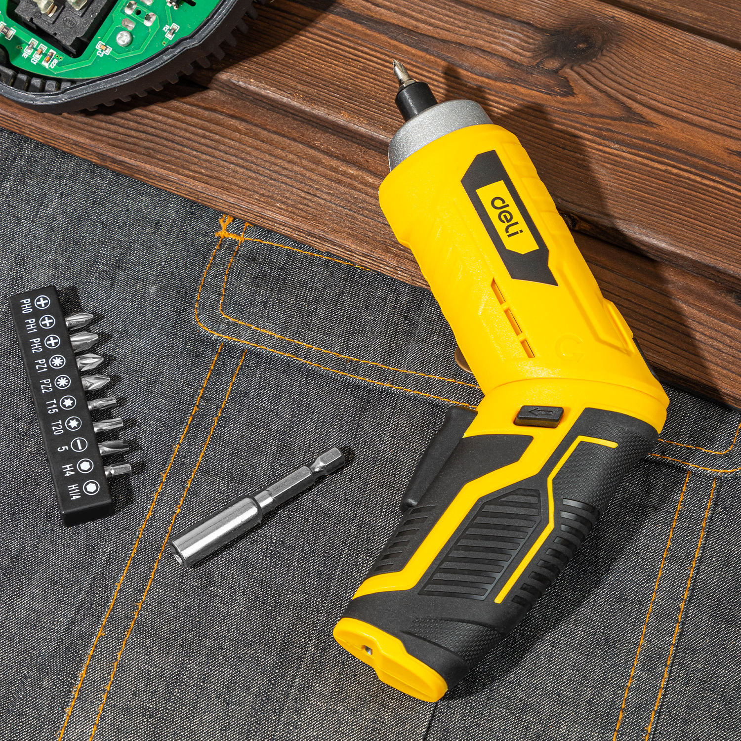 Homebase Quiet Cordless Screwdriver For Tight Spaces from China manufacturer Deli Tools