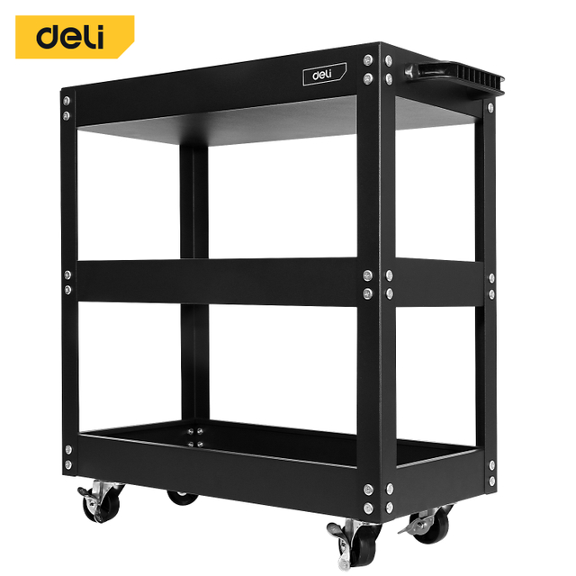 Metal Utility Service Cart Rolling Storage Shelves Storage Trolley Cart -  China Toolbox, Tool Box