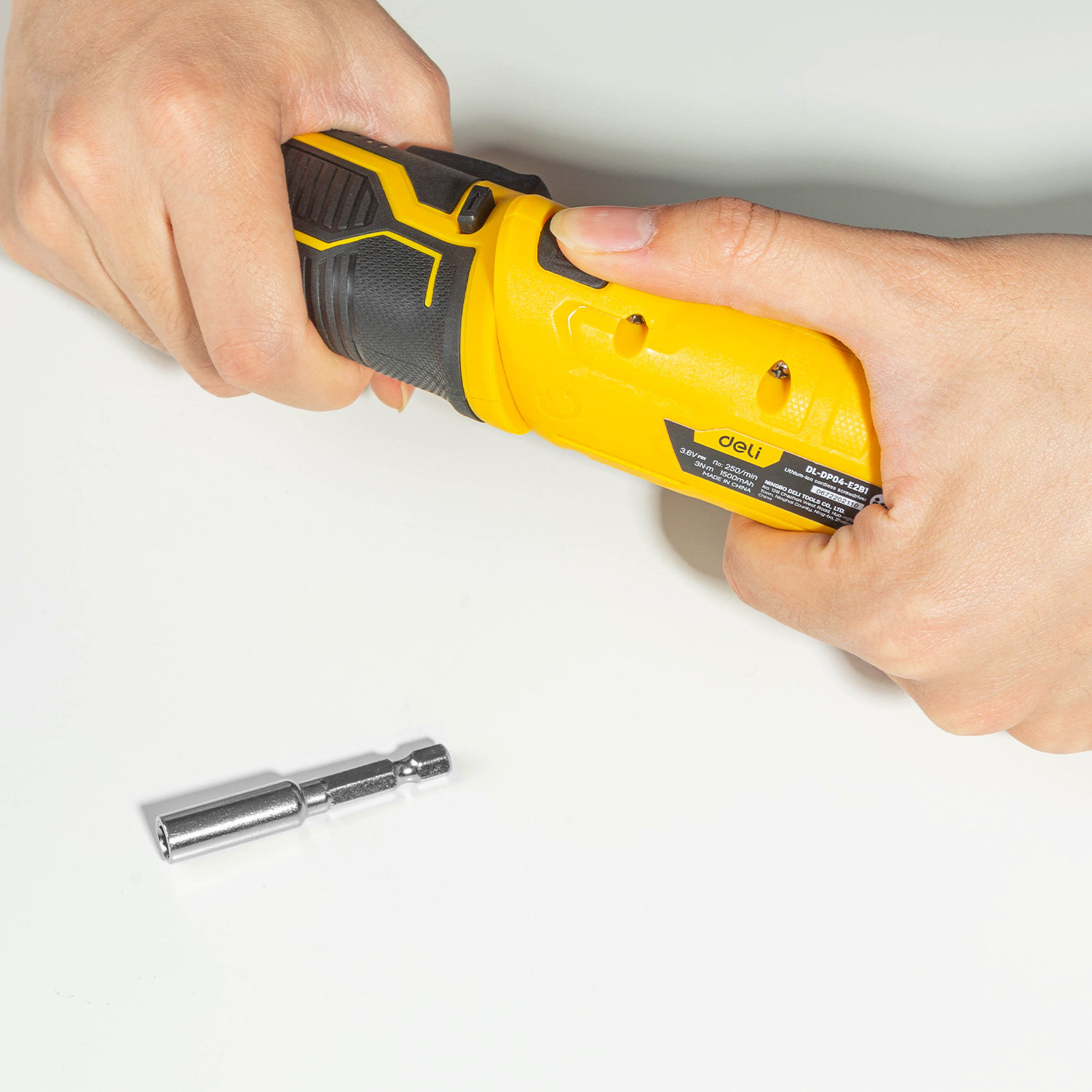 Homebase Quiet Cordless Screwdriver For Tight Spaces from China manufacturer Deli Tools