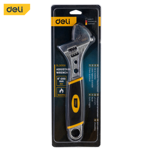 Adjustable Wrench with Plastic Handle
