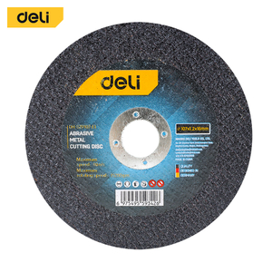 Abrasive metal cutting disc