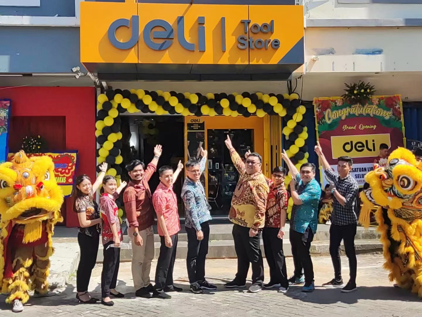 Opening the First Showroom in Indonesia, Deli Tool Store is Present at