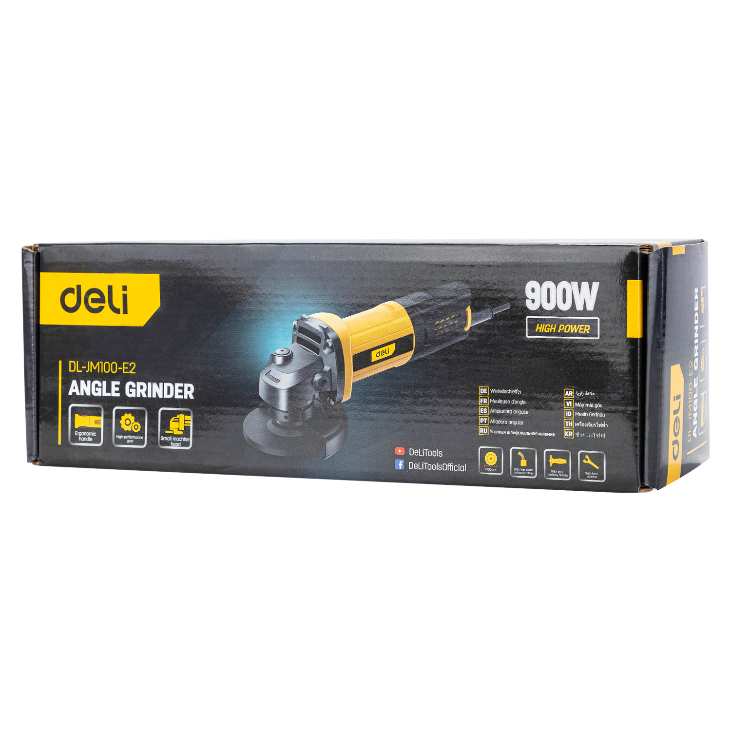 Long Neck Angle Grinder For Grindering With Dust Shroud