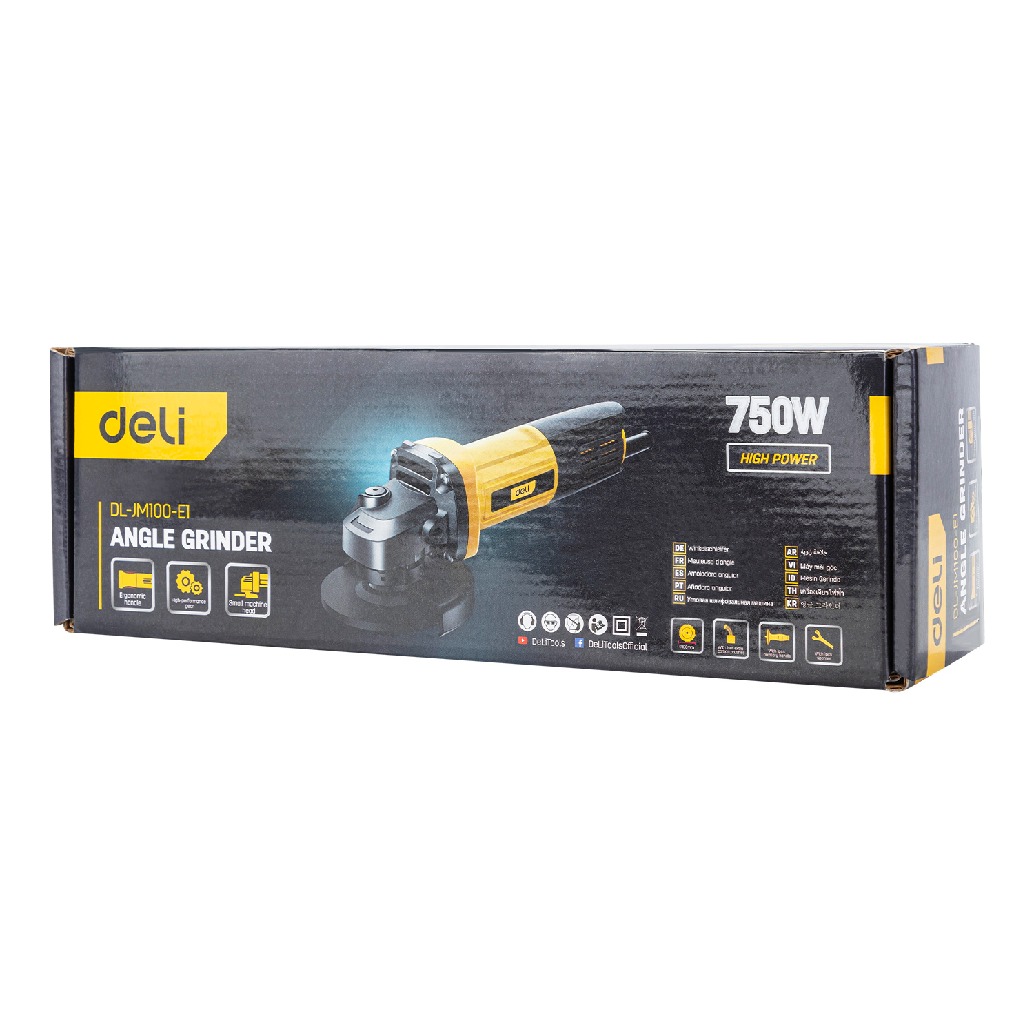 Lightweight Quiet Angle Grinder For Woodworking